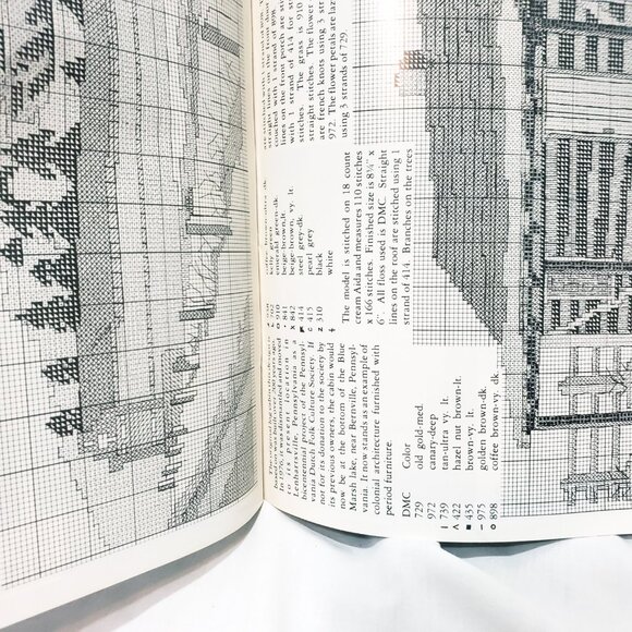 Just Cross Stitch Magazine Sept/Oct 1986 Clown Alphabet Samplers Bridge Cabin - Picture 8 of 8